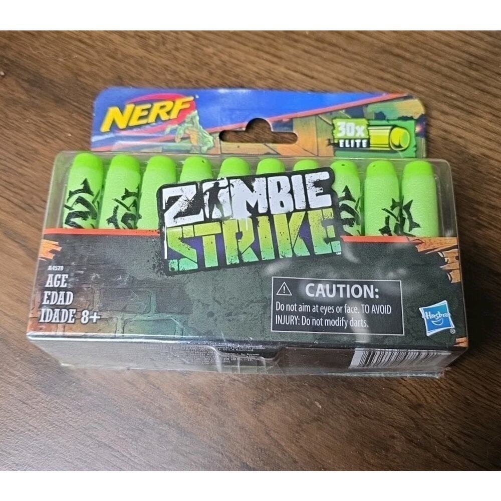 NOS Nerf Zombie Strike Dart Gun Refill 30x Elite Sealed Free S&H